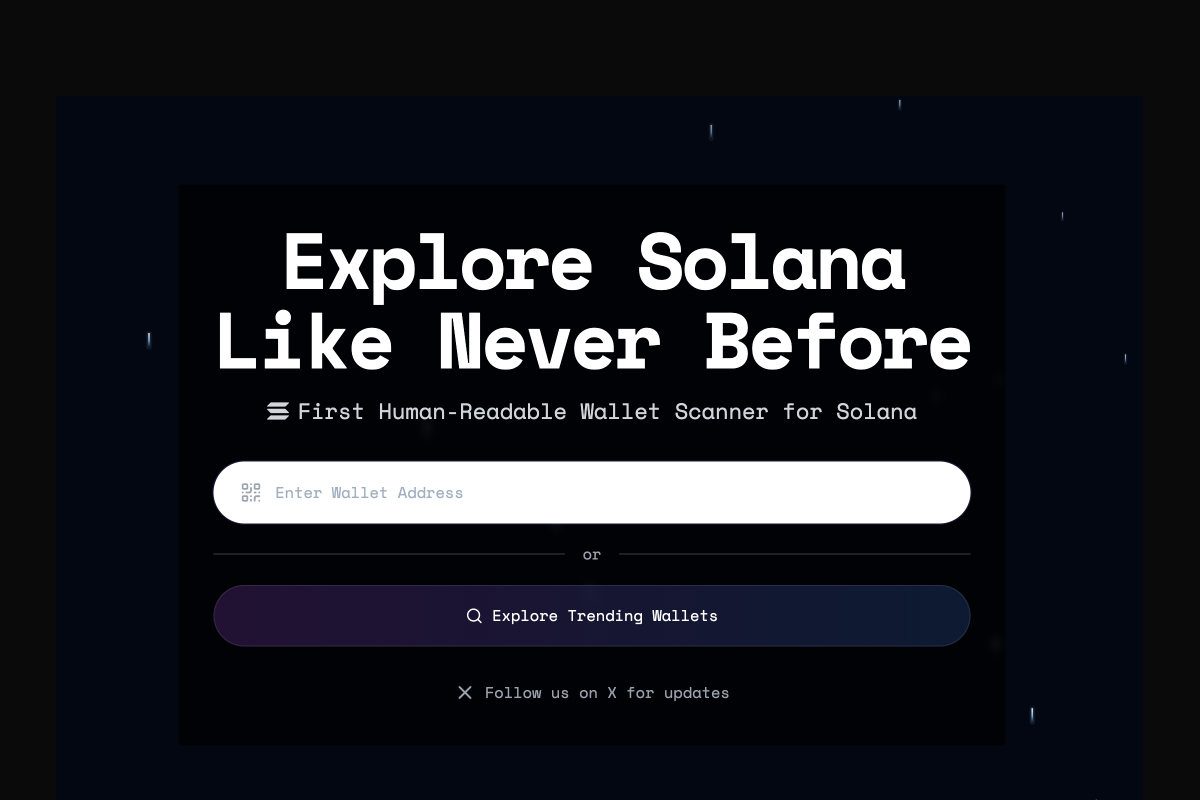 Solana Block Explorer